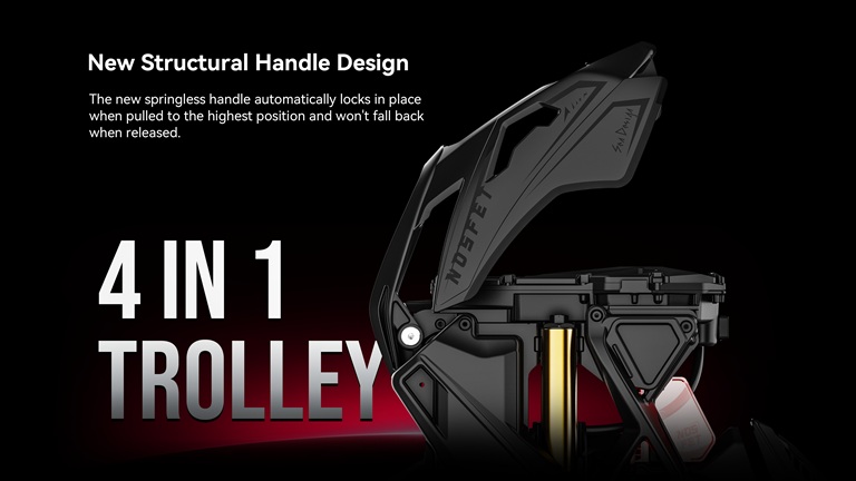 Nosfet XENO 4-in-1 trolley handle