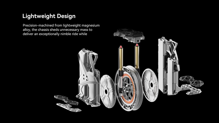 Nosfet XENO magnesium chassis